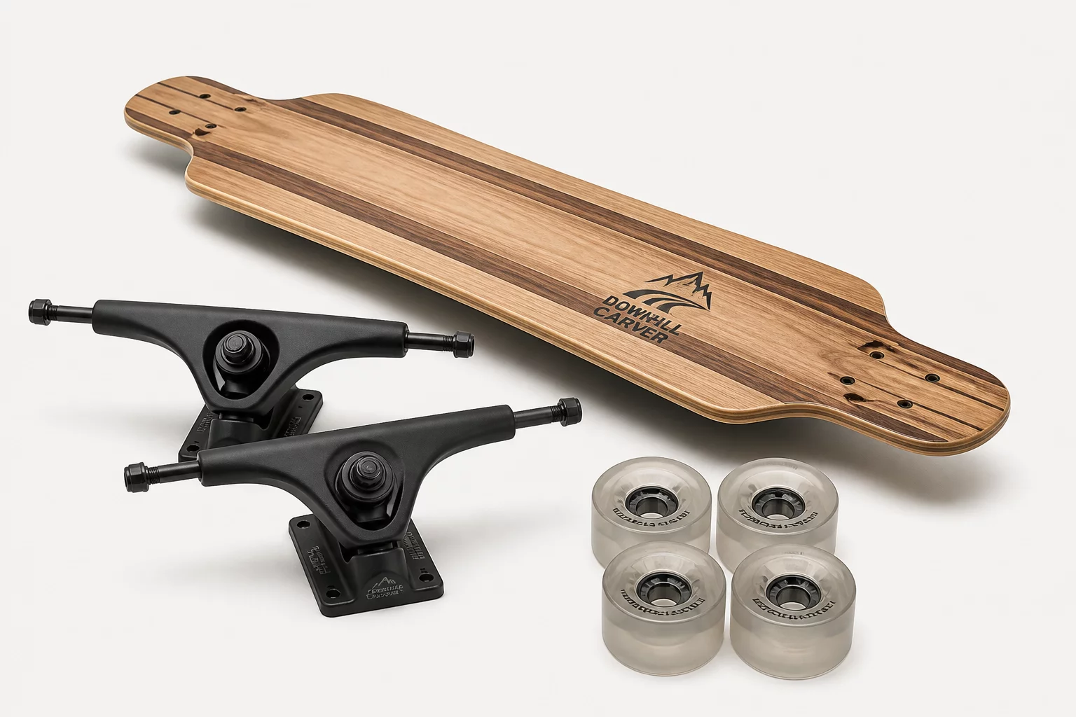 Downhill Carver Longboard Bundle